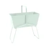 Basket high planteringsbox, Ice mint^Fermob Best