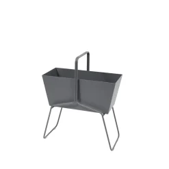 Balkongmöbler·Balkonglådor|Balkonglådor-Fermob Basket high planteringsbox, Storm grey