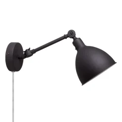 Sänglampor-By Rydéns Bazar mini vägglampa, Sandsvart