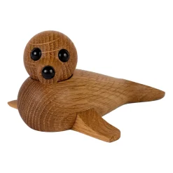 Träfigurer-Spring Copenhagen Bebissäl dekoration, Ek