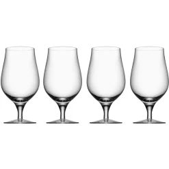 Ölglas-Orrefors Beer taster ölglas 4-pack, 4-pack