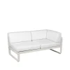 Bellevie Corner modulsoffa, 2-sits clay grey, offwhite dyna, höger^Fermob Online
