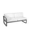 Bellevie Corner modulsoffa, 2-sits rosemary, offwhite dyna, vänster^Fermob