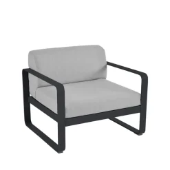 Bellevie fåtölj, Anthracite, flannel grey dyna^Fermob Hot