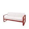Bellevie 2-sits soffa, Chili, off-white dyna^Fermob Best