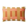 Kuddfodral-Chhatwal & Jonsson Benaras kuddfodral 40x60 cm, Khaki-rose-apricot orange
