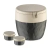 Matlådor-Koziol Bentobox lunchlåda L, Nature ash grey