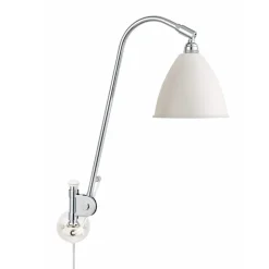 Bestlite BL6 vägglampa, matt vit-krom^GUBI Clearance