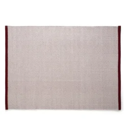 Bomulls- & Trasmattor-HAY Bias matta 170x240 cm, Cherry tint