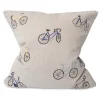 Bicycles kuddfodral 48x48 cm, Beige^Fine Little Day Outlet