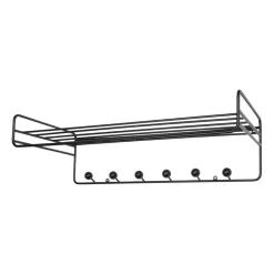 Hatthyllor|Hatthyllor-Maze Bill Hat rack hatthylla, Svart