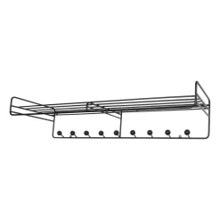 Bill Hat rack L hatthylla, Svart^Maze Outlet
