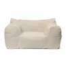 Fåtöljer & Fotpallar·Barnfåtöljer|Barnfåtöljer-Ferm Living Billow bean bag fåtölj, Off-white