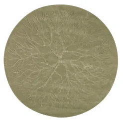 Birds nest handtuftad matta Ø220 cm, Winter green^Kateha Sale