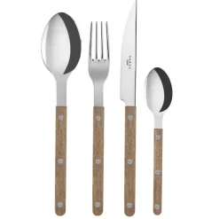 Bestickset-SABRE Paris Bistrot bestick 24 delar, Teak wood