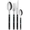Bistrot bestick shiny 24 delar, Black^SABRE Paris Best