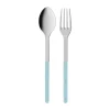 Bistrot solid serveringsbestick 2 delar, Pastel blue^SABRE Paris New