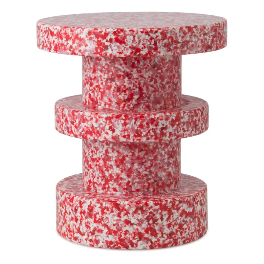 Sittmöbler·Utomhuspallar & Barstolar Utomhus|Utomhuspallar & Barstolar Utomhus-Normann Copenhagen Bit Stack pall, Röd