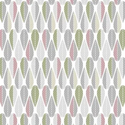 Tyger & Metervaror|Vaxdukar-Arvidssons Textil Blader vaxduk, pastelle