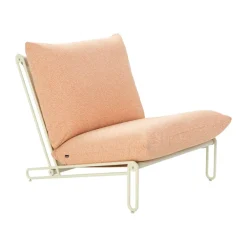 Loungemöbler·Loungefåtöljer & Utefåtöljer|Loungefåtöljer & Utefåtöljer-Brafab Blixt loungefåtölj, Pearl white-teddy orange