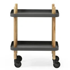 Serveringsvagnar & Rullvagnar-Normann Copenhagen Block bord, mörkgrå