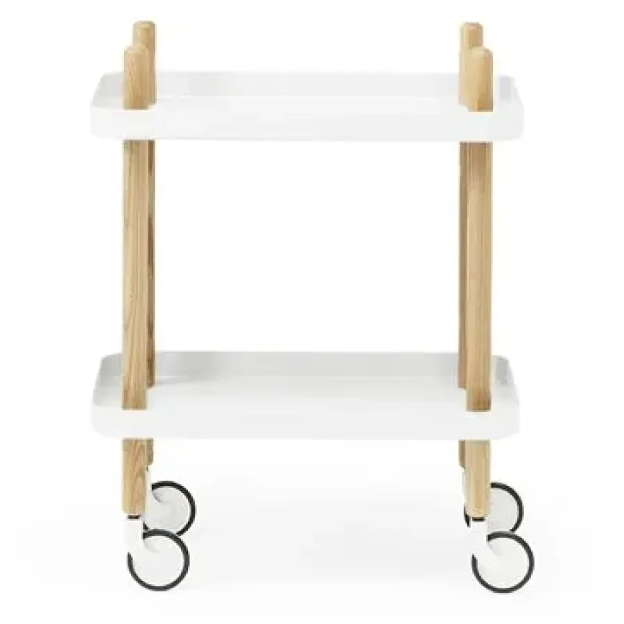 Block bord, vit^Normann Copenhagen Online