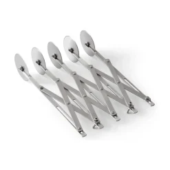 Övriga Bakredskap|Övriga Köksredskap-Blomsterbergs degsporre med 5 hjul, Stål