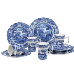 Serviser & Startset-Spode Blue Italian startset, 12 delar