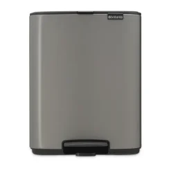 Pedalhinkar|Pedalhinkar-Brabantia Bo pedalhink 12 L, Platinum