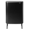 Papperskorgar-Brabantia Bo touch bin high 60 L, Matt svart