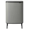 Bo touch bin high 60 L, Mineral concrete grey^Brabantia Sale