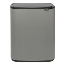 Bo touch bin 2x30 L, Mineral concrete grey^Brabantia Hot
