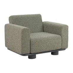 Bolster fåtölj, Antracit-teddy verde^Brafab Sale