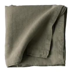 Bordsduk linne 175x175 cm, Olive^Tell Me More Discount