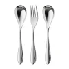 Serveringsbestick-Robert Welch Bourton Bright serveringsbestick 3 delar, Rostfritt stål