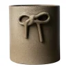 Juldekorationer & Julpynt-DBKD Bow kruka Ø14 cm, Beige