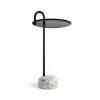 Avlastningsbord & Sidobord-HAY Bowler sidobord, Black-granite