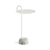 Bowler sidobord, Cream white-granite^HAY Online