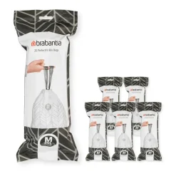 Övrigt Diskning & Städning-Brabantia PerfectFit avfallspåse 120 påsar, Modell M, 60 L