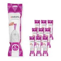 Övrigt Diskning & Städning-Brabantia PerfectFit avfallspåse 200 påsar, Modell C, 10-12 L