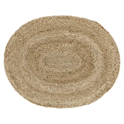 Bordstabletter-Dixie Braided bordstablett oval, Natur