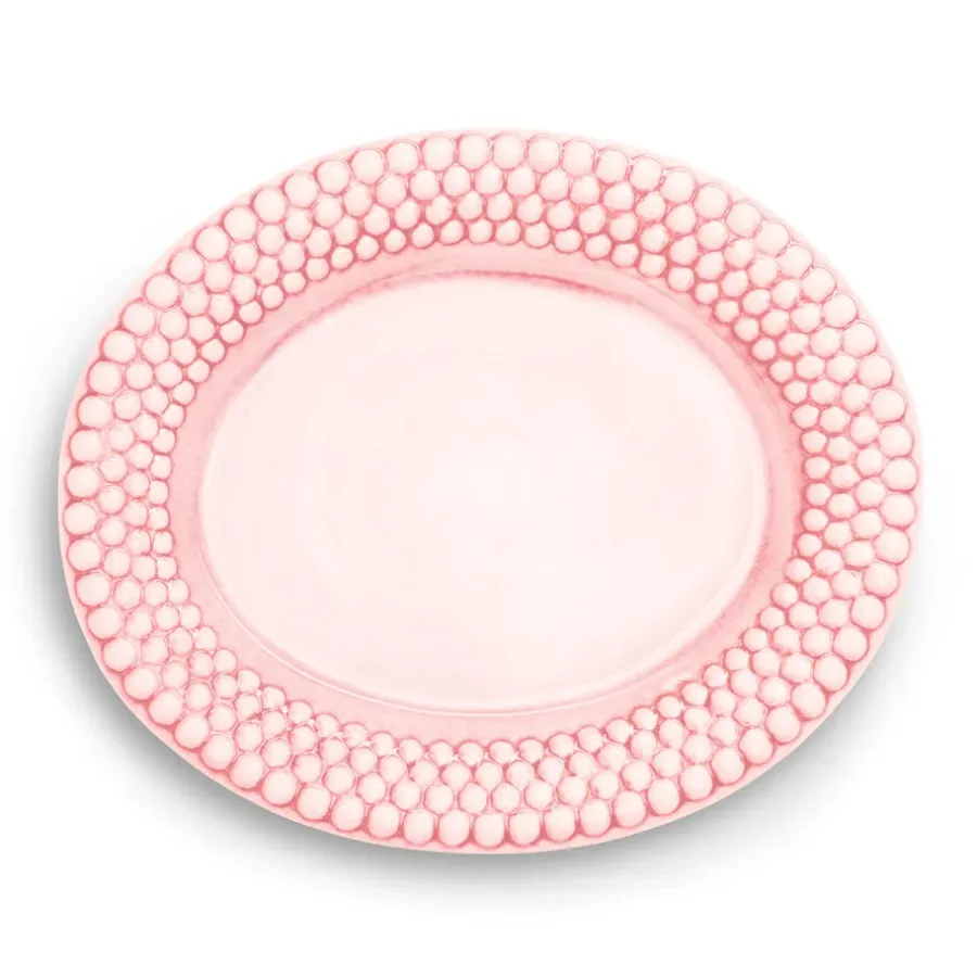 Bubbles ovalt fat 35 cm, Ljusrosa^Mateus Clearance