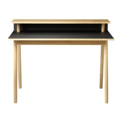 Skrivbord-FDB Møbler C68 Nørrebro skrivbord, Nero-oak nature lacquered