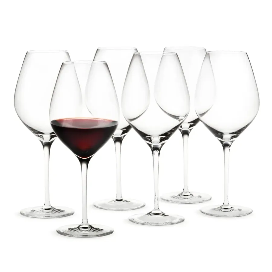 Vinglas-Holmegaard Cabernet bourgogneglas 69 cl 6-pack, Klar