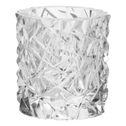 Ljuslyktor & Ljusfat-Orrefors Carat ljuslykta klar, 7,9 cm