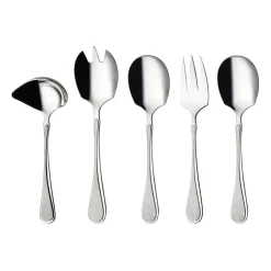 Serveringsbestick-Hardanger Bestikk Carina serveringsset 5 delar, Rostfritt stål