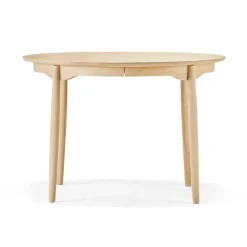 Matbord-Stolab Carl matbord björk, Naturell olja, 1 ilägg