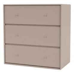 CARRY byrå 3 lådor, Mushroom^Montana