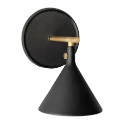 Läslampor|Vägglampor-Audo Copenhagen Cast Sconce vägglampa diffuser fast installation, Black