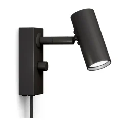 Cato vägglampa, Mattsvart^Belid Discount